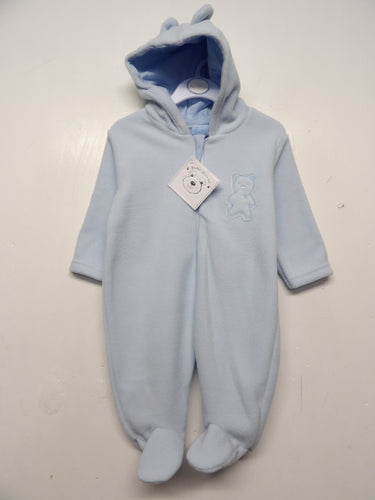Baby Fleece Romper Suit In 4 Colours